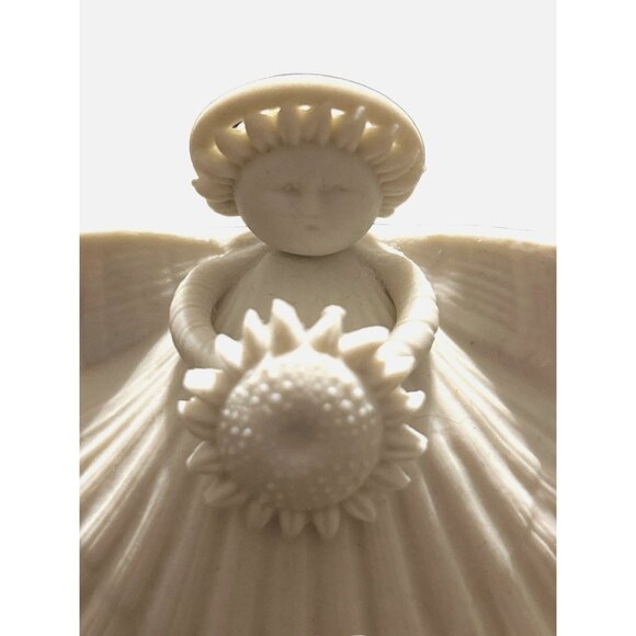Margaret Furlong Designs Sunflower Angel Special Edition 1996 Ceramic Ornament - Picture 2 of 11